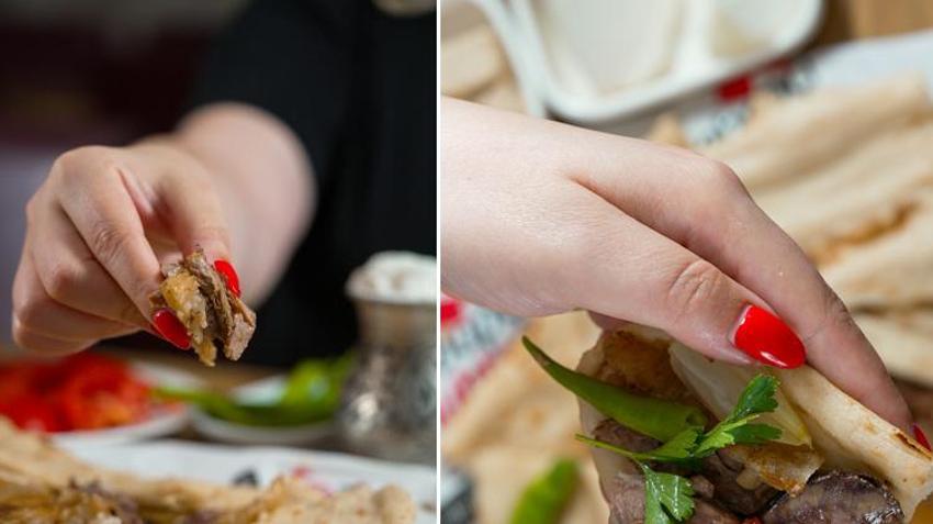 Denizli'de çatal-bıçak olmayan restoran: Her şey elle yeniyor! Kebap bitince dükkan kapanıyor, sadece erken gelen yetişiyor