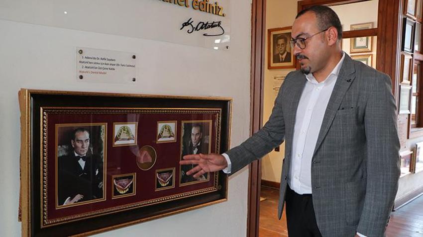 Atatürk'ün damak kalıbından Enver Paşa'nın dişine kadar her şey var: Tarihi konaktaki eşsiz eserler görenleri hayran bırakıyor!