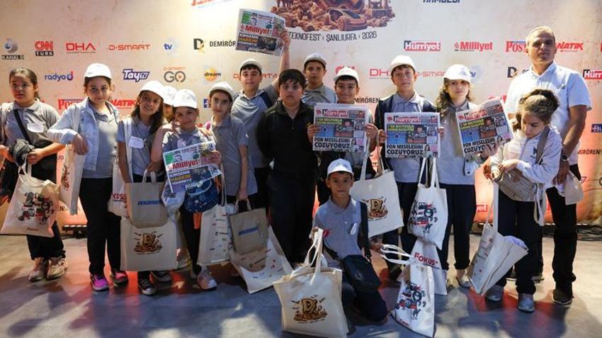 Şanlıurfa'da TEKNOFEST coşkusu! Demirören Medya standı ilgi odağı oldu