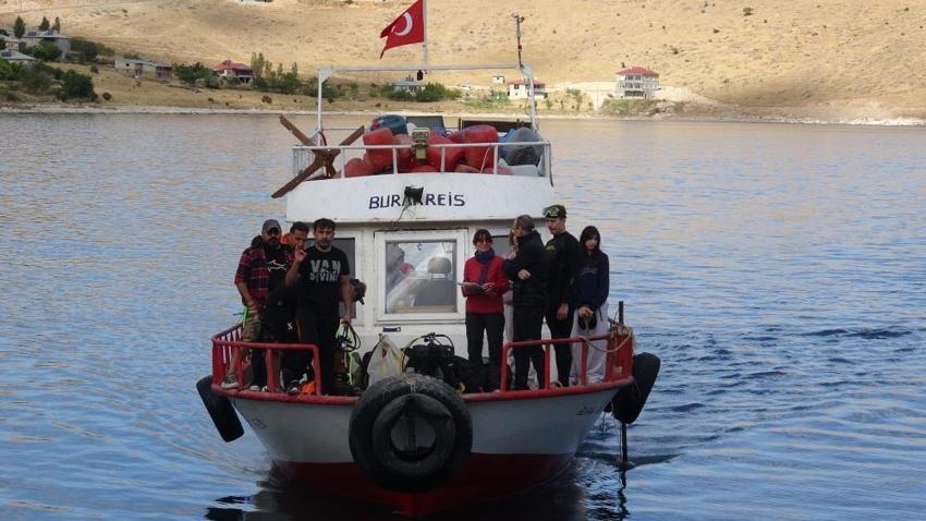 Mars'ın sırrı Van Gölü'nde çözülüyor! Avrupalı bilim insanları su altında keşfetti