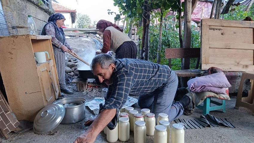 Yozgat’ta yıllardır yapılıyor! Şişeye dolduruluyor, yıllarca saklanıyor