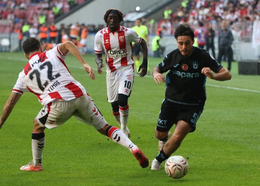 Karadeniz derbisinde Fırtına esti! Samsunspor - Trabzonspor: 0-3