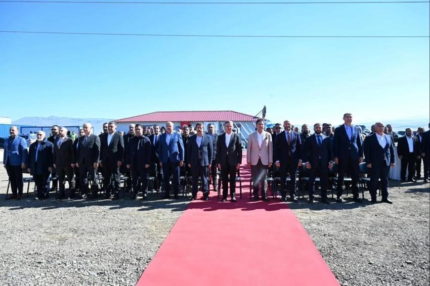 Erzurum'da esnafın yeni merkezi yükseliyor: Oto Tamir ve İmalatçılar Sanayi Sitesi'nin temeli atıldı