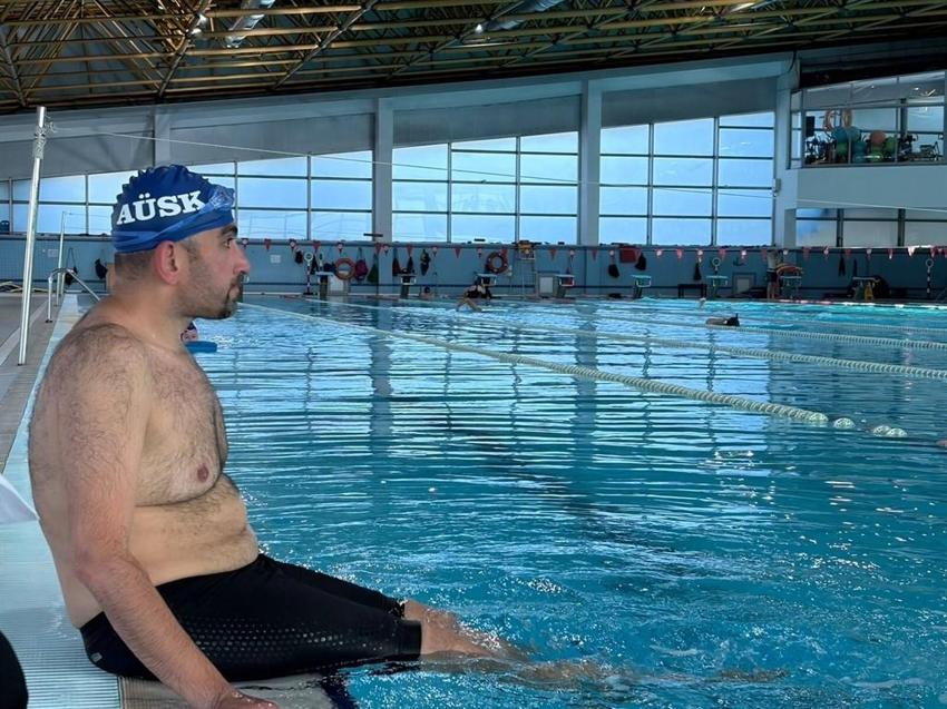 Doktorlar 'Yürüyemez' dedi, o şimdi milli sporcu olmanın hayalini kuruyor