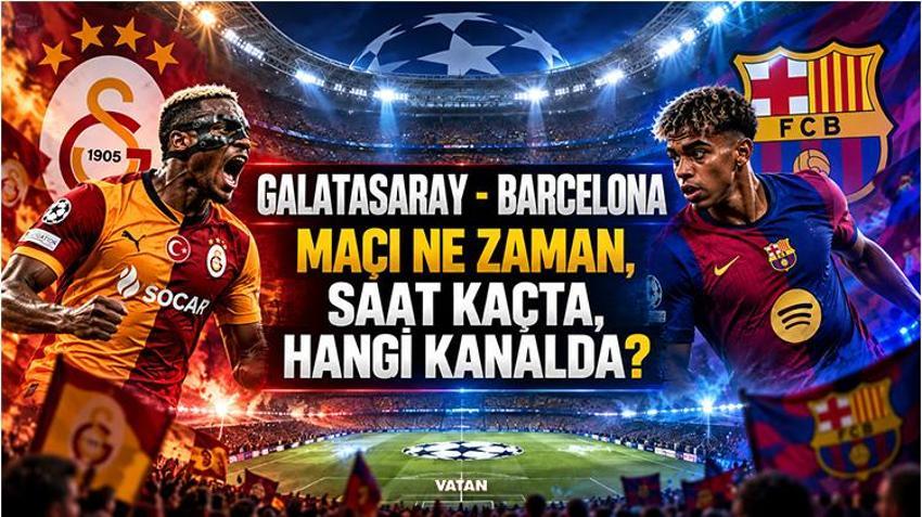 GALATASARAY - BARCELONA MAÇI NE ZAMAN, SAAT KAÇTA, HANGİ KANALDA? İşte muhtemel ilk 11'ler