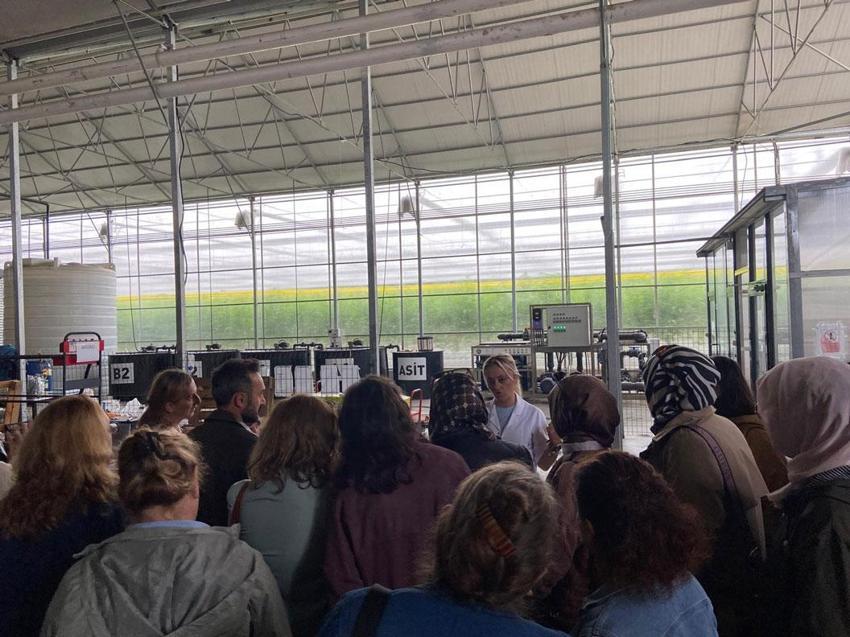 Samsun’da proje hayata geçti üreticiler modern tarımı yerinde öğreniyor