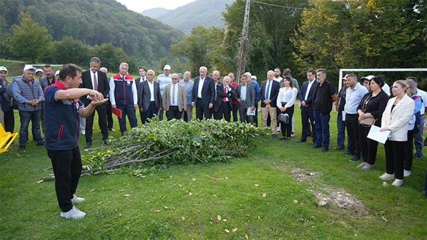 Fındık üreticisine müjde: Maliyeti düşürecek, verimi katlayacak! Samsun’da FINDEK Projesi başladı