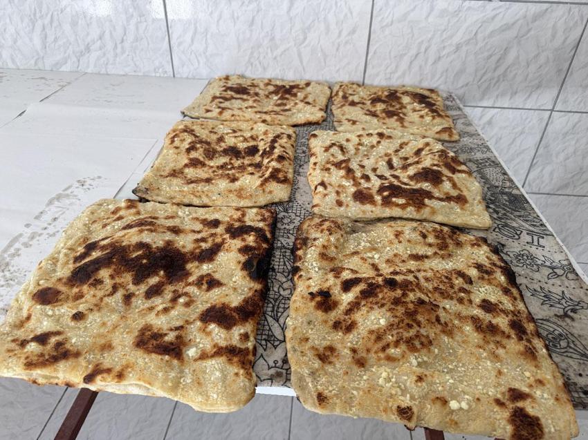 Tokat'ın Artova ilçesinde kurulan kadın kooperatifi Çiğli gömbe üreten kadınlar talebe yetişemiyor