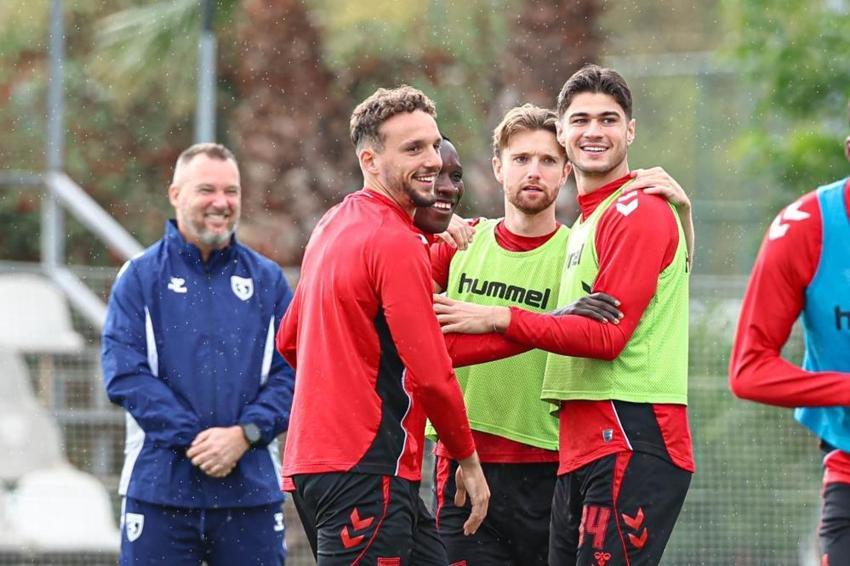 Samsunspor'da Nenad Bjelica hamlesini yaptı, futbolcular kayıtsız kalamadı