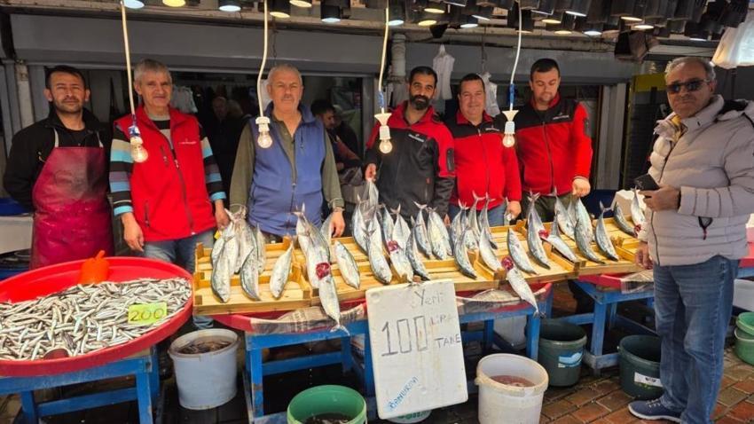 Bandırma balık hali’nde dev palamut akını: 1 kilosu 100 liraya düştü, tezgâhlarda kuyruklar oluştu!