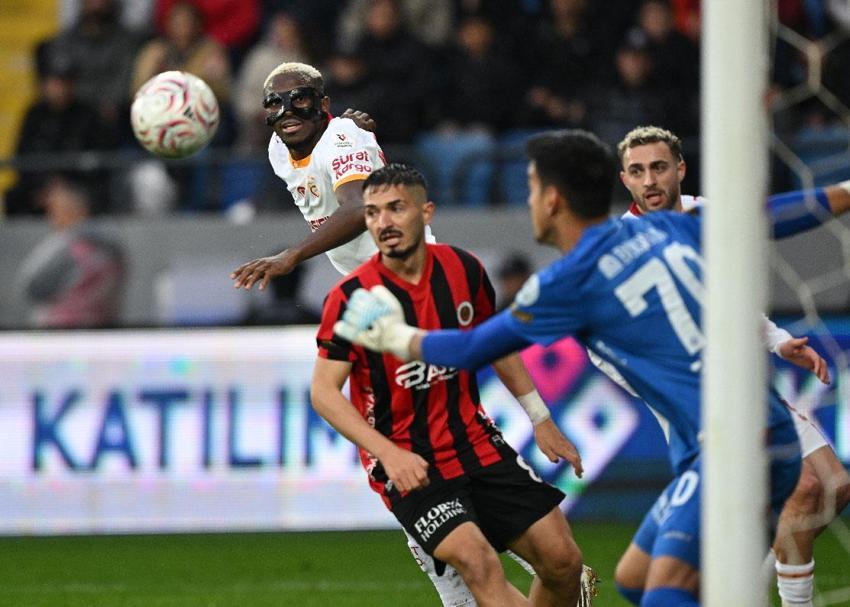 Gençlerbirliği - Galatasaray: Ankara'da kritik gol 88. dakikada geldi