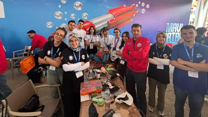 Havuzu olmayan su altı ekibinden büyük başarı! Kendi imkanlarıyla geliştirip iki yıl üst üste finalist oldular