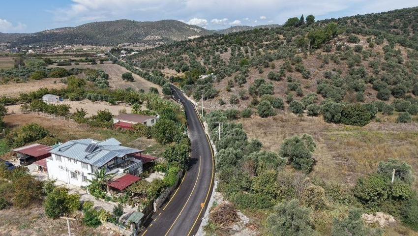 Milas’ta 5 bin 850 metrelik yol yenilendi: Ulaşım artık daha güvenli