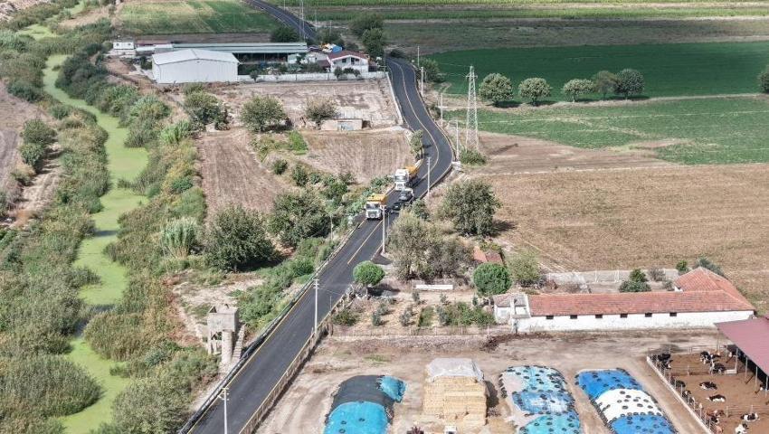Milas’ta 5 bin 850 metrelik yol yenilendi: Ulaşım artık daha güvenli