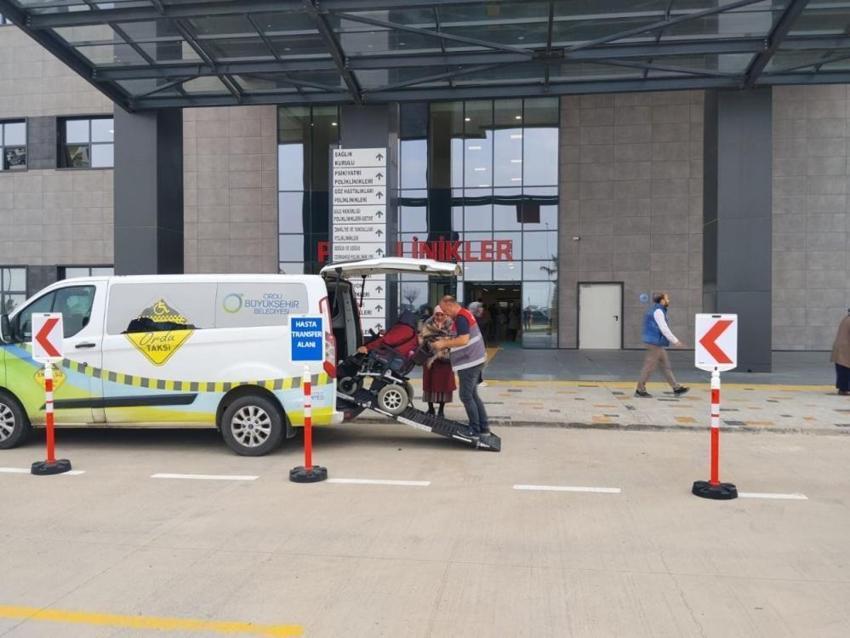 Ordu’da hayatı kolaylaştıran hizmet: Özel bireyler evlerinden alınıyor