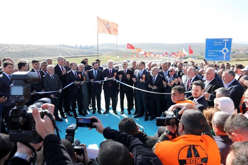 Bakan Uraloğlu açılışı yaptı: 45 dakikalık yol artık 24 dakika!