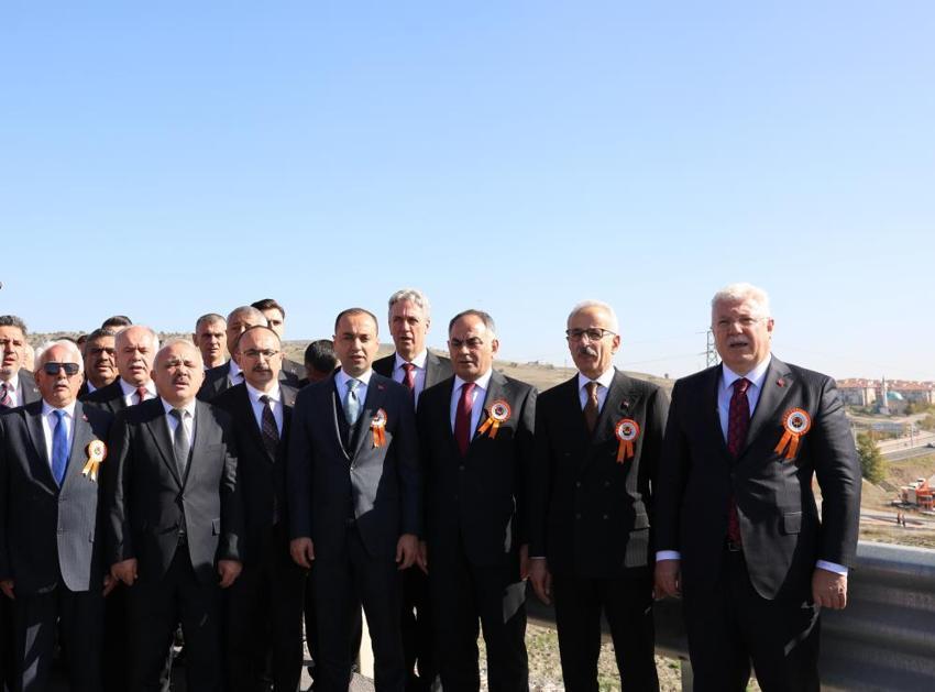 Bakan Uraloğlu açılışı yaptı: 45 dakikalık yol artık 24 dakika!