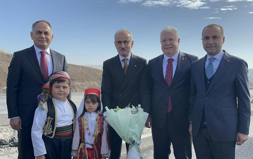 Bakan Uraloğlu açılışı yaptı: 45 dakikalık yol artık 24 dakika!