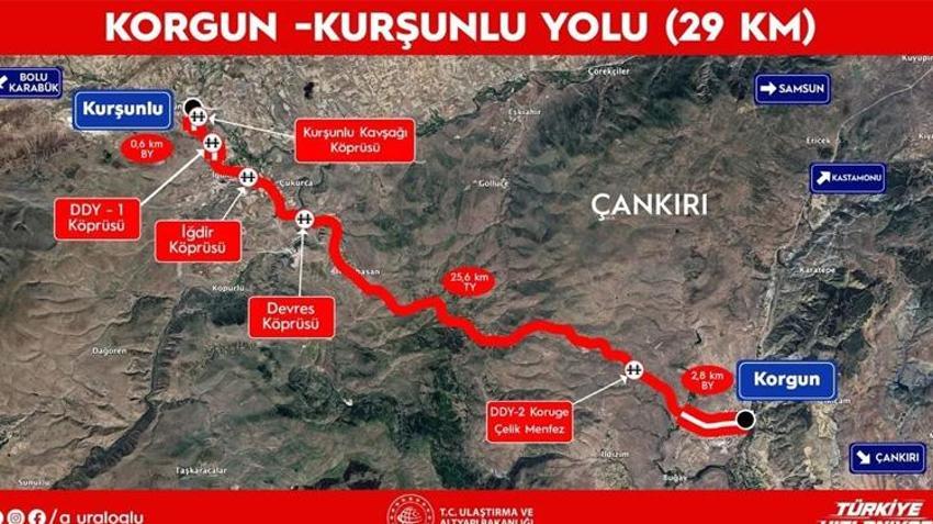 Bakan Uraloğlu açılışı yaptı: 45 dakikalık yol artık 24 dakika!