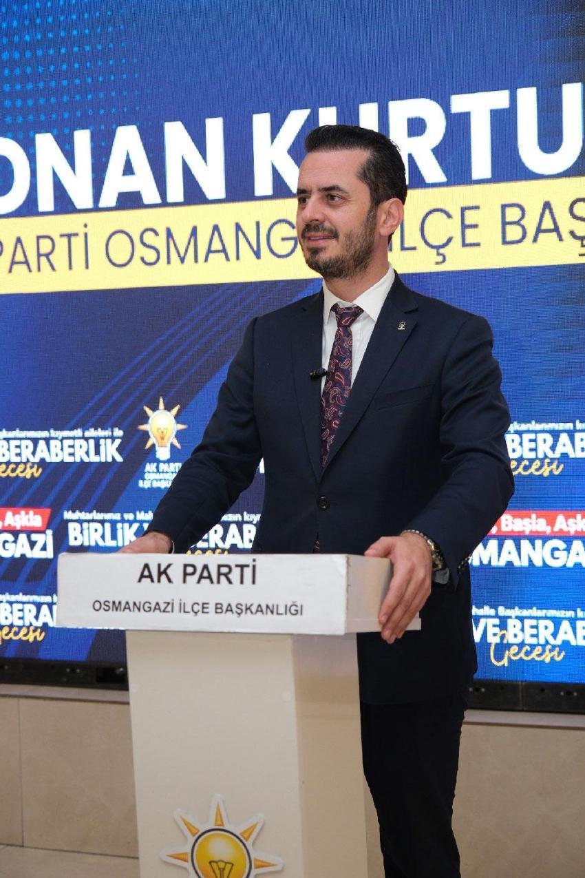 Bursa'da AK Parti'den örnek proje: 136 mahallemizde gönül bağımızı daha da güçlendireceğiz