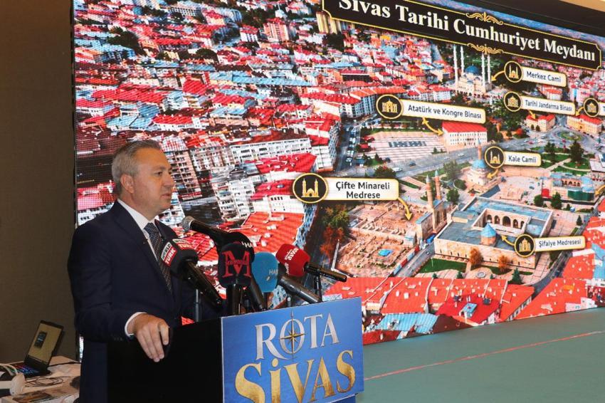 Türkiye’de 81 ilde bir ilk olma özelliğini taşıyan uygulama 'Rota Sivas' tanıtıldı