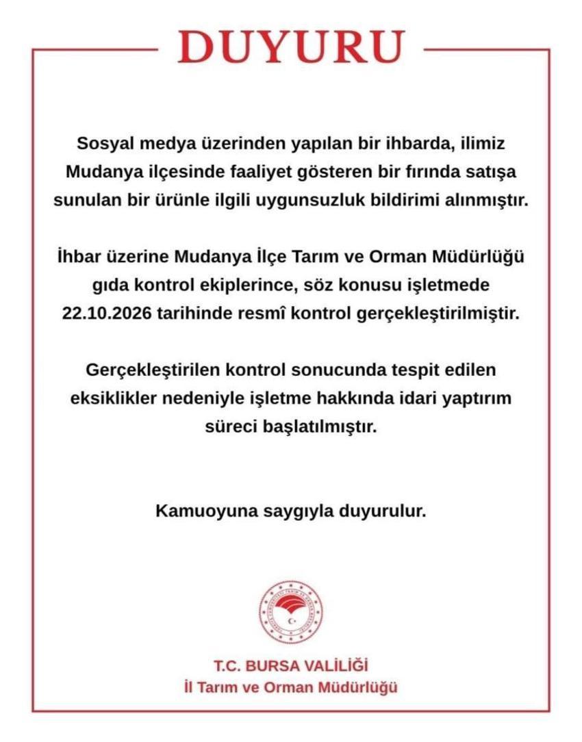 'Almasaydın o zaman!' cevabı pahalıya patladı! Küflü ürün satan fırına 52 bin TL ceza kesildi!