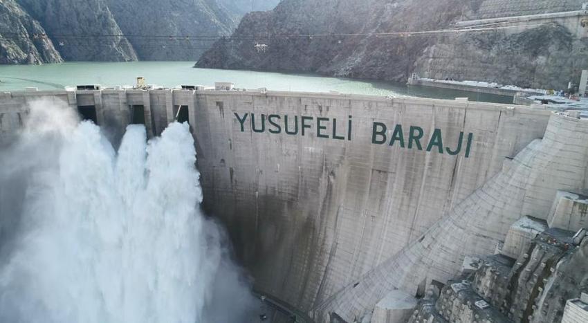 3. Kurak yılda Yusufeli farkı: Hidroelektrik üretimin yüzde 3,5’ini tek başına karşıladı