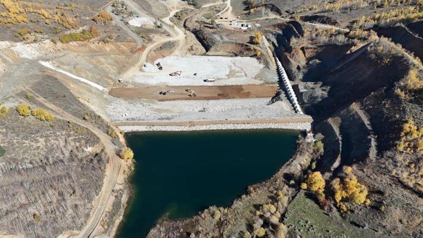 Bayburt Demirözü’ne dev sulama yatırımı: 6 bin 340 dekar araziye can suyu olacak