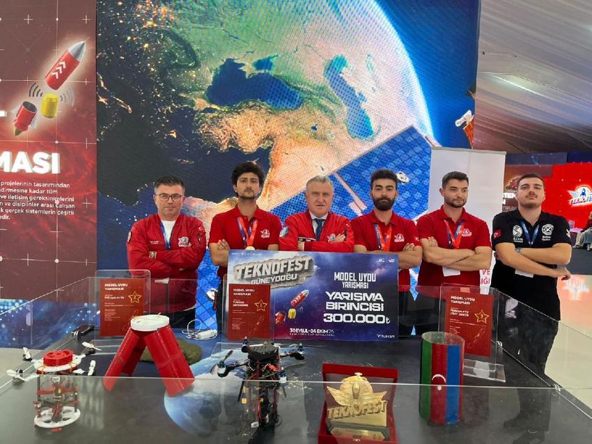 Model Uydu Yarışması’nda 8 ülkeyi geride bırakan Türk ekibinden uydu şampiyonluğu