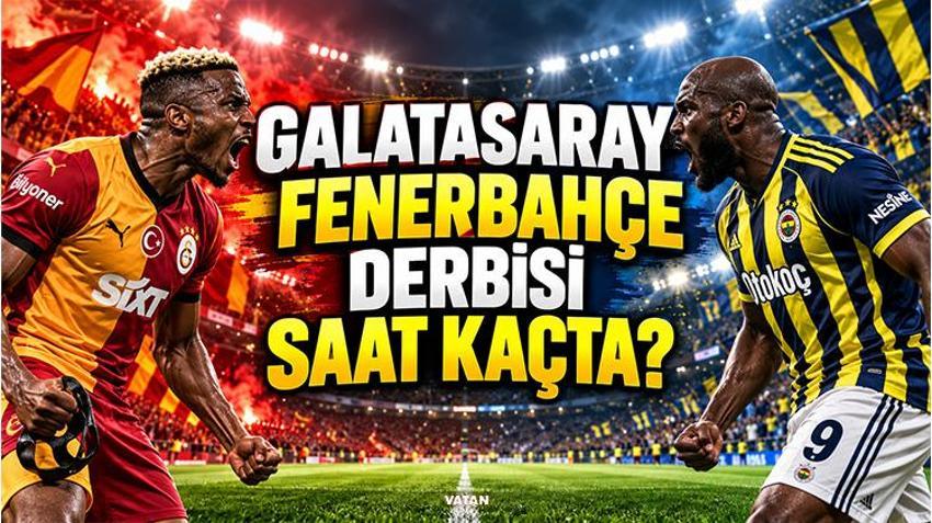 GALATASARAY-FENERBAHÇE derbisi saat kaçta, hangi kanalda? İşte dev karşılaşmanın muhtemel 11’leri ve istatistiklerle son detayları...