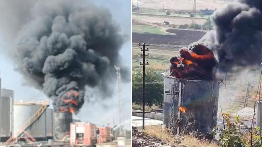Siirt’teki petrol kampında çıkan yangın söndürüldü! Soğutma çalışmaları sürüyor