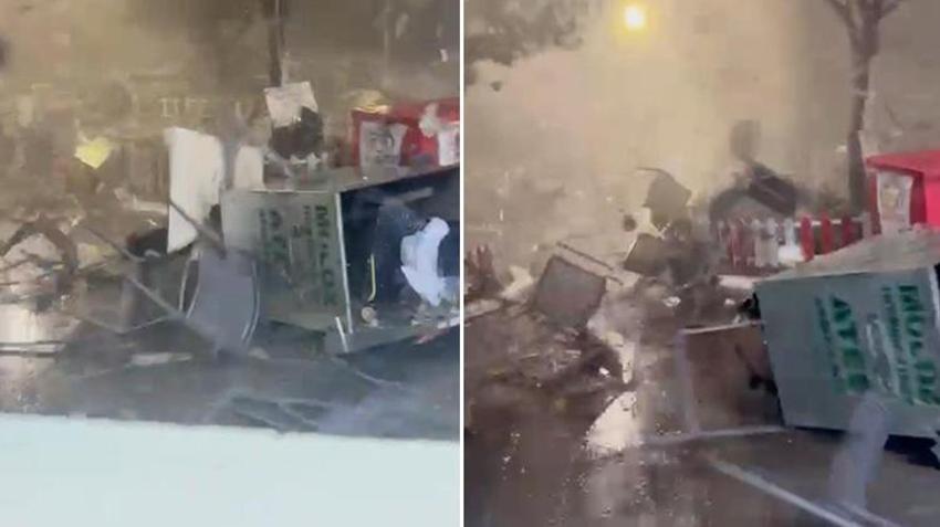 Antalya gece yarısı kabusu yaşadı! İnşaat alanında çıkan hortum 4 can aldı: Kule vinci devridi, konteynerler parçalandı