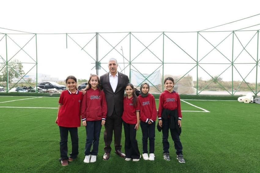 Diliskelesi’nde iki noktada dönüşüm: Park ve halı saha modernleşiyor