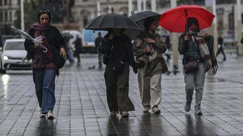 Sağanak yağışlar 33 şehirde etkili olacak! Meteoroloji son hava durumu raporuyla uyardı