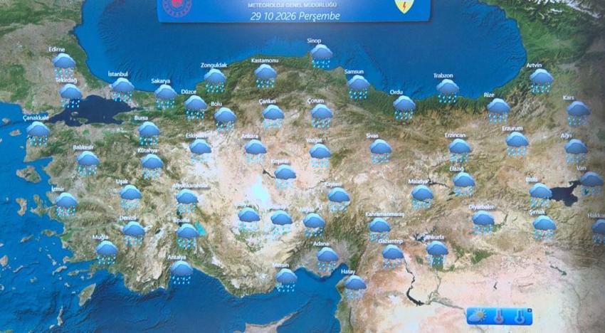 Sağanak yağışlar kuvvetli geliyor! Meteoroloji ve AFAD tarih vererek İstanbul ve birçok ili uyardı: Şiddetli yağışlara dikkat