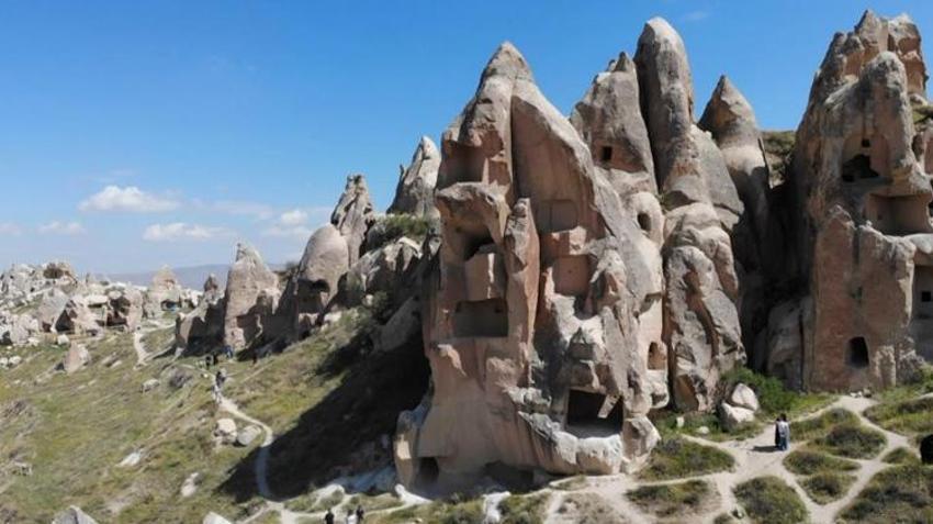 Kapadokya faciasının yaşandığı alanın son hali! Öncesi ve sonrası görüntülendi