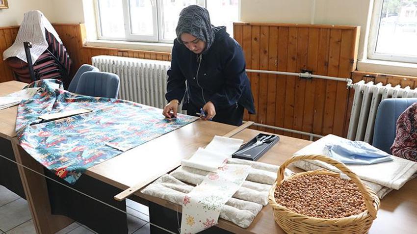 Kayseri'de çöpe atılan kiraz çekirdekleri servete dönüşüyor! Kadınlara yeni gelir kapısı açıldı