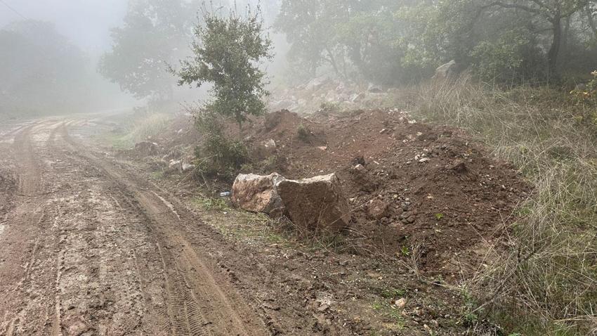 Altyapı çalışması esnasında toprak altından gün yüzüne çıkarıldı merak konusu oldu
