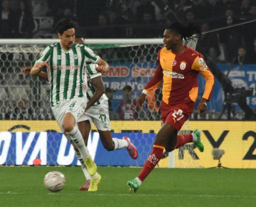 Konyaspor - Galatasaray maçında 4 gol ve 1 penaltı vardı