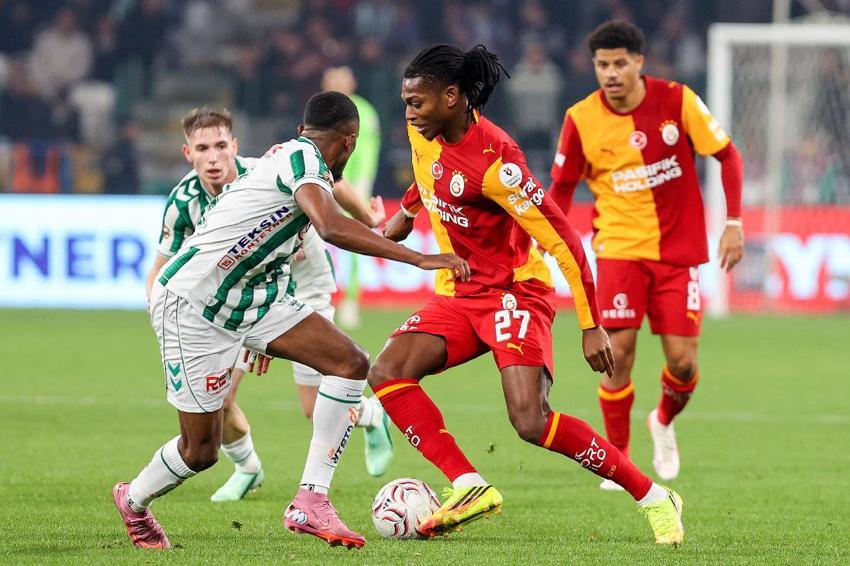 Konyaspor - Galatasaray maçında 4 gol ve 1 penaltı vardı