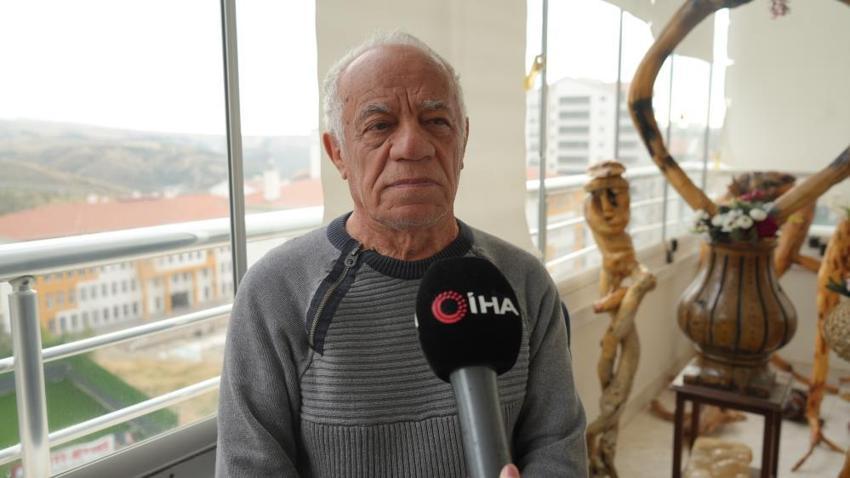Bahçedeki ağacı dinozora benzetti, hayatı değişti: Doğanın çöpe attıklarını sanat eserine dönüştürdü! 750 eserini Türkiye'ye bağışlıyor