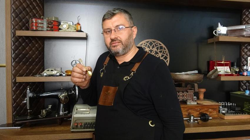 Kilis'te kuyumcuda yok artık dedirten tasarım: Altını eritip bilgisayarda tasarladılar!