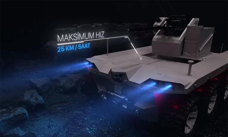 İnsansız kara aracı Kapgan’ın teknik özellikleri ne HAVELSAN’ın ağır sınıf insansız kara aracı Kapgan hakkında bilmeniz gerekenler